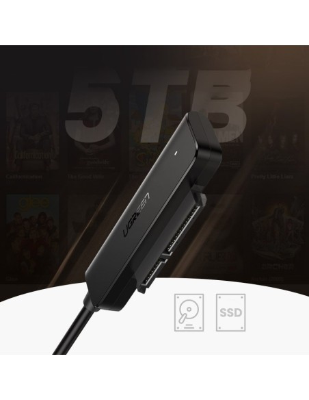 HDD SSD 2.5& 39 & 39 SATA III 3.0 į USB adapteris – juodas
 
HDD SSD 2.5& 39 & 39 SATA III 3.0 į USB adapteris – juodas
