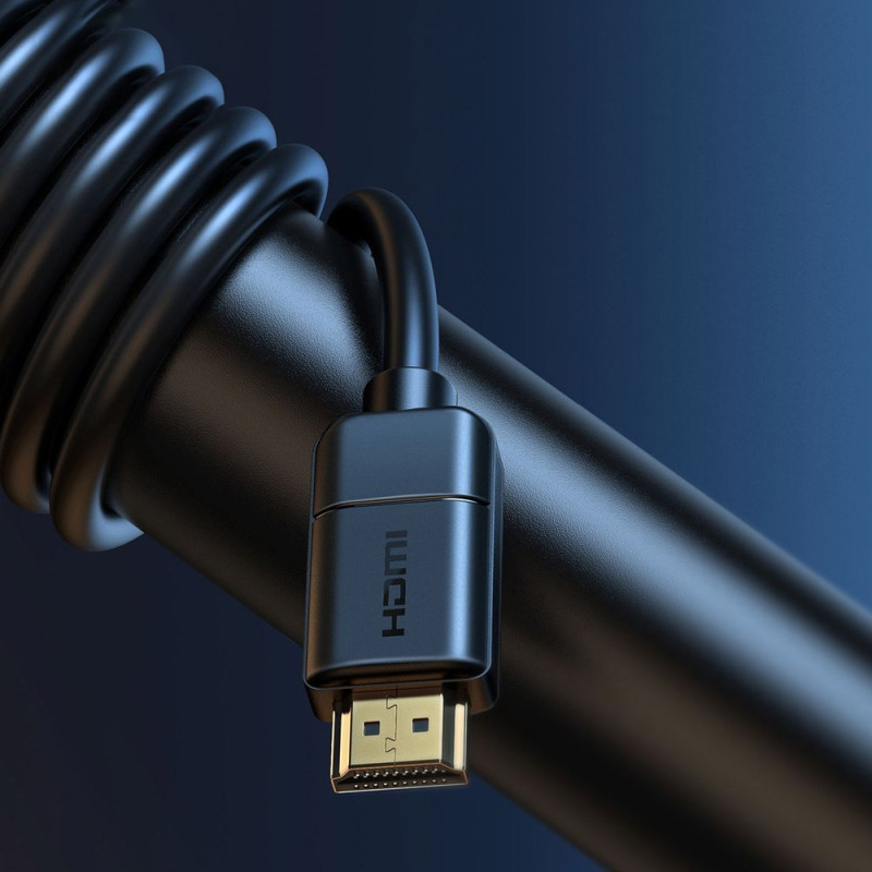 HDMI 2.0 kabelis 4K 60Hz 3D HDR 18Gbps 3m – juodas
