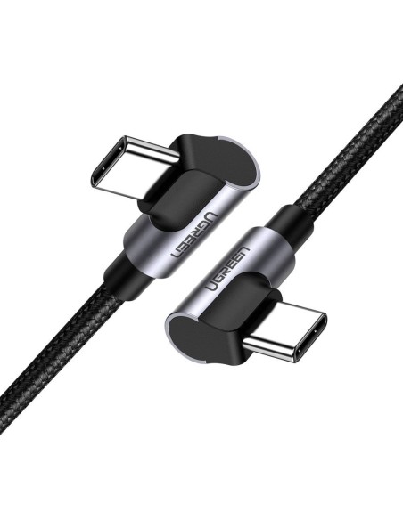 Kampinis laidas su šonine USB-C į USB-C greito įkrovimo kištuku, 1 m – pilkas
 
Kampinis laidas su šonine USB-C į USB-C greito įkrovimo kištuku, 1 m – pilkas