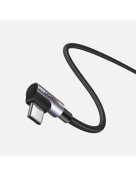 Kampinis laidas su šonine USB-C į USB-C greito įkrovimo kištuku, 1 m – pilkas
 
Kampinis laidas su šonine USB-C į USB-C greito įkrovimo kištuku, 1 m – pilkas