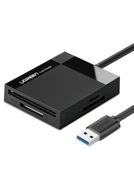 SD / micro SD / CF / MS atminties kortelių skaitytuvas, USB 3.0 kištukas - juodas
 
SD / micro SD / CF / MS atminties kortelių skaitytuvas, USB 3.0 kištukas - juodas