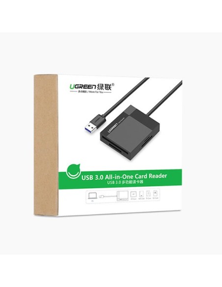 SD / micro SD / CF / MS atminties kortelių skaitytuvas, USB 3.0 kištukas - juodas
 
SD / micro SD / CF / MS atminties kortelių skaitytuvas, USB 3.0 kištukas - juodas