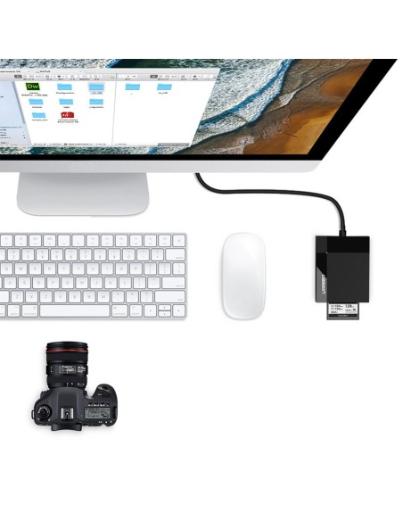 SD / micro SD / CF / MS atminties kortelių skaitytuvas, USB 3.0 kištukas - juodas
 
SD / micro SD / CF / MS atminties kortelių skaitytuvas, USB 3.0 kištukas - juodas