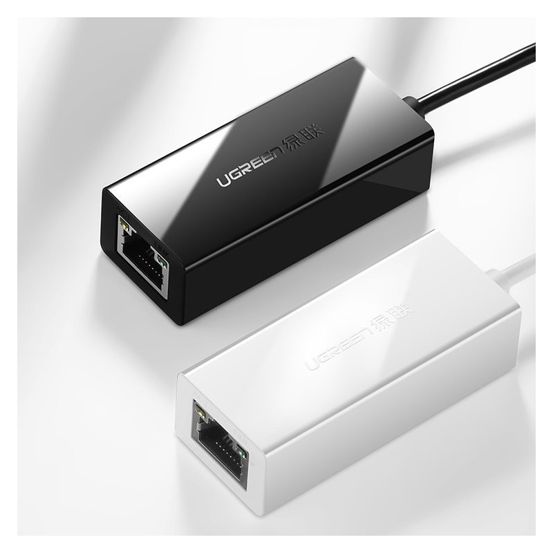 Išorinė RJ45 LAN kortelė – USB 2.0 100 Mbps – juoda