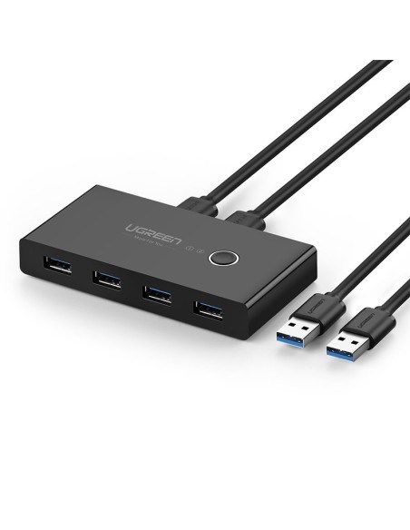 Jungiklių dėžė HUB switch 4x USB 3.2 Gen 1 USB skirstytuvas dviem kompiuteriams - juodas
 
Jungiklių dėžė HUB switch 4x USB 3.2 Gen 1 USB skirstytuvas dviem kompiuteriams - juodas
