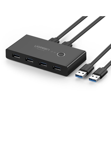 Jungiklių dėžė HUB switch 4x USB 3.2 Gen 1 USB skirstytuvas dviem kompiuteriams - juodas
 
Jungiklių dėžė HUB switch 4x USB 3.2 Gen 1 USB skirstytuvas dviem kompiuteriams - juodas