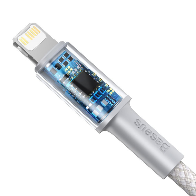Kabelis iPhone USB-C - Žaibiškai greitas įkrovimas 20W 2m - baltas