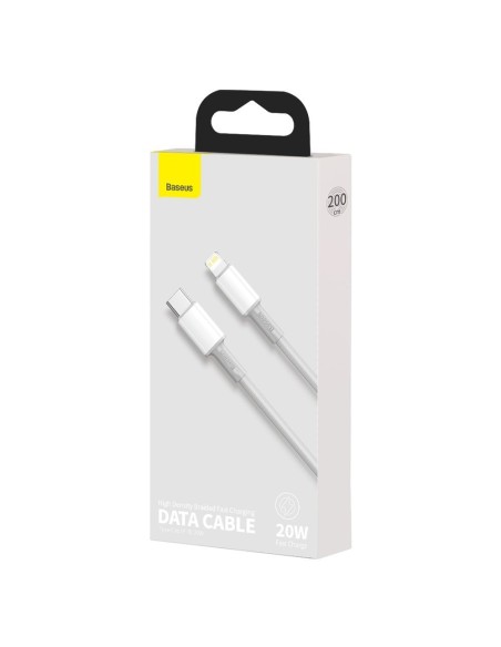 Kabelis iPhone USB-C - Žaibiškai greitas įkrovimas 20W 2m - baltas
 
Kabelis iPhone USB-C - Žaibiškai greitas įkrovimas 20W 2m - baltas