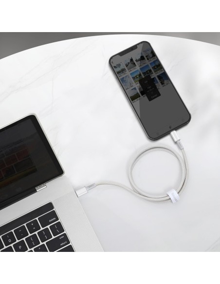 Kabelis iPhone USB-C - Žaibiškai greitas įkrovimas 20W 2m - baltas
 
Kabelis iPhone USB-C - Žaibiškai greitas įkrovimas 20W 2m - baltas
