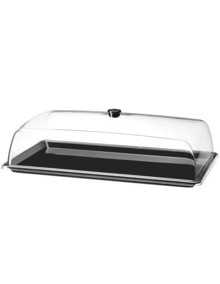 Stačiakampis švediško stalo padėklas su dangteliu GN 1/1 - Hendi 203590