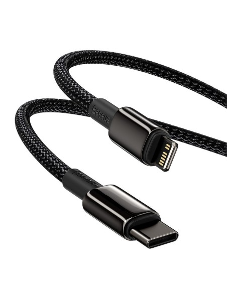 Kabelis iPhone USB-C – Žaibiškai greitas įkrovimas 20W 2m – visas juodas
 
Kabelis iPhone USB-C – Žaibiškai greitas įkrovimas 20W 2m – visas juodas