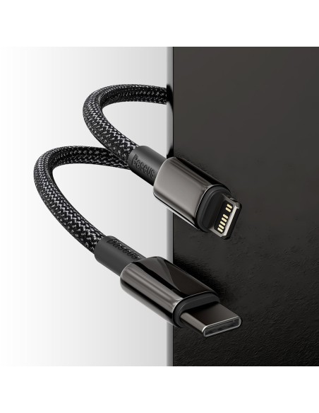 Kabelis iPhone USB-C – Žaibiškai greitas įkrovimas 20W 2m – visas juodas
 
Kabelis iPhone USB-C – Žaibiškai greitas įkrovimas 20W 2m – visas juodas