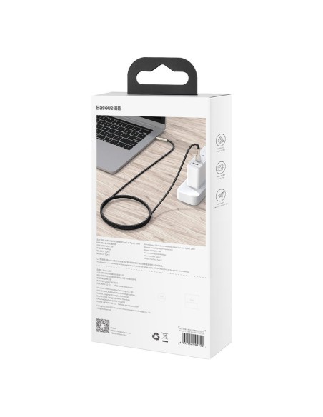 USB-C - USB-C Cafule Metal Data Maitinimo kabelis 100W 1m - juodas
 
USB-C - USB-C Cafule Metal Data Maitinimo kabelis 100W 1m - juodas