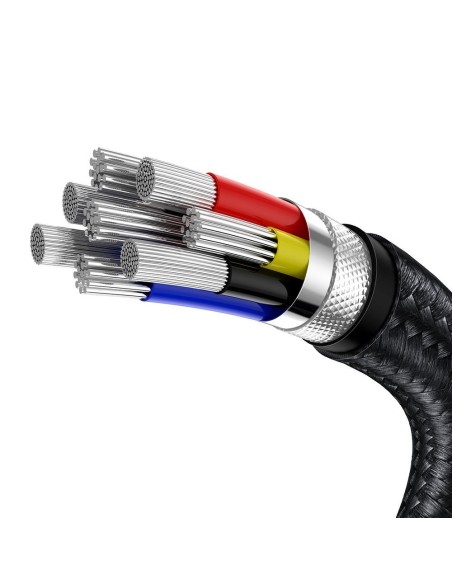 USB-C - USB-C Cafule Metal Data Maitinimo kabelis 100W 1m - juodas
 
USB-C - USB-C Cafule Metal Data Maitinimo kabelis 100W 1m - juodas