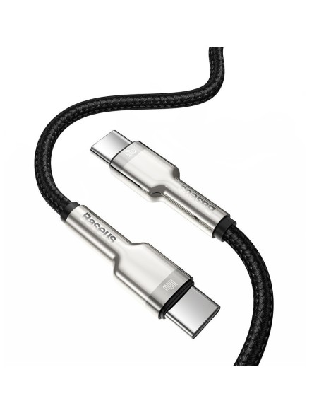 USB-C - USB-C Cafule Metal Data Maitinimo kabelis 100W 2m - juodas
 
USB-C - USB-C Cafule Metal Data Maitinimo kabelis 100W 2m - juodas