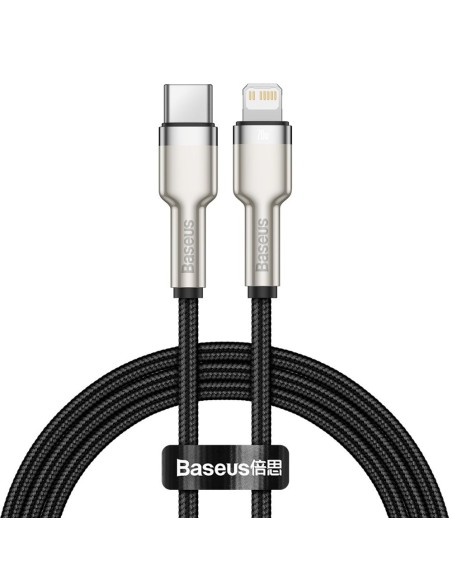 iPhone USB-C - Lightning Cafule Metal Data Power Delivery kabelis 20W 1m - juodas
 
iPhone USB-C - Lightning Cafule Metal Data Power Delivery kabelis 20W 1m - juodas