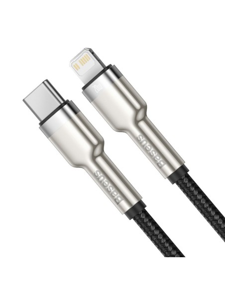 iPhone USB-C - Lightning Cafule Metal Data Power Delivery kabelis 20W 1m - juodas
 
iPhone USB-C - Lightning Cafule Metal Data Power Delivery kabelis 20W 1m - juodas