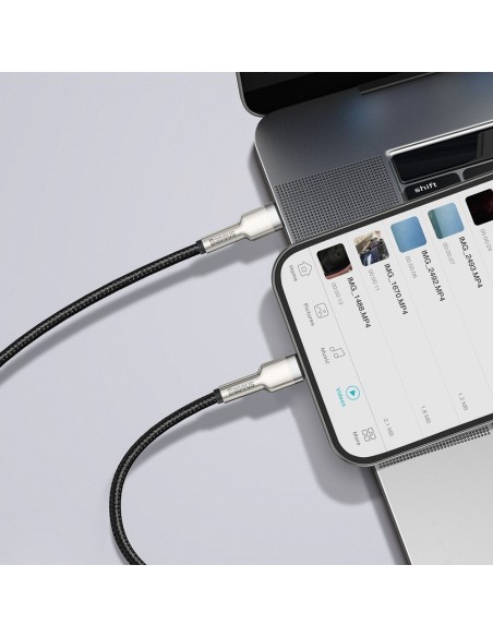 iPhone USB-C - Lightning Cafule Metal Data Power Delivery kabelis 20W 1m - juodas
 
iPhone USB-C - Lightning Cafule Metal Data Power Delivery kabelis 20W 1m - juodas