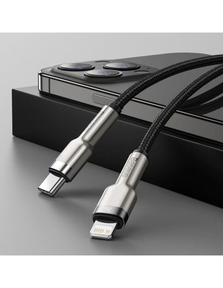 iPhone USB-C - Lightning Cafule Metal Data Power Delivery kabelis 20W 1m - juodas
 
iPhone USB-C - Lightning Cafule Metal Data Power Delivery kabelis 20W 1m - juodas