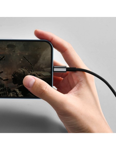 Pintas kabelis iPhone USB - Lightning 1m - visas juodas
 
Pintas kabelis iPhone USB - Lightning 1m - visas juodas