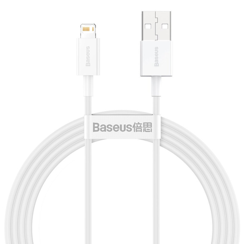 
Puikus iPhone USB laidas - Lightning 1,5 m - baltas
