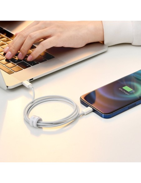 
Puikus iPhone USB laidas - Lightning 1,5 m - baltas
