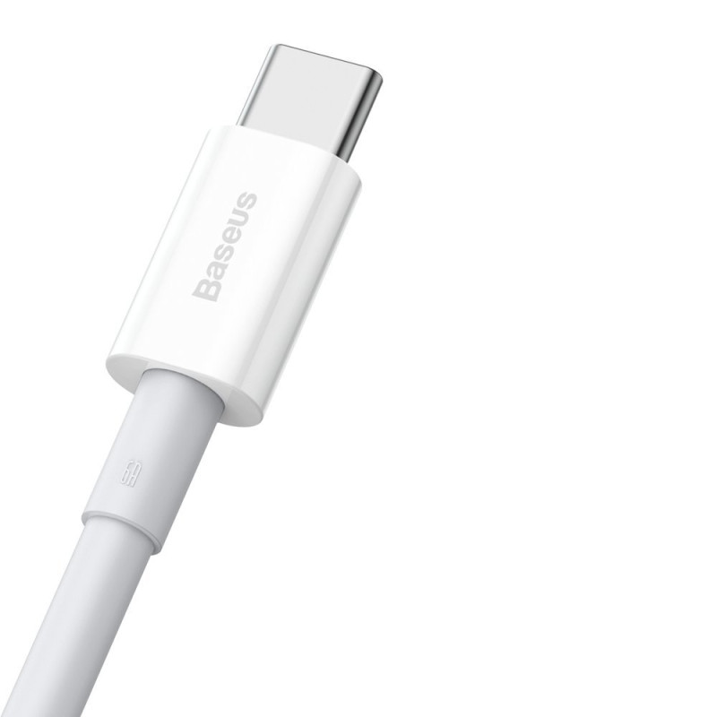 Superior USB – USB-C laidas 66W 6A 1m – baltas