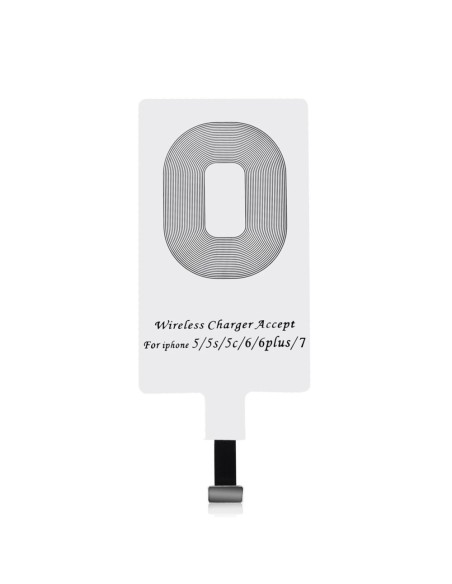 „Qi Lightning“ belaidžio įkrovimo adapterio indukcinis padėklas baltas