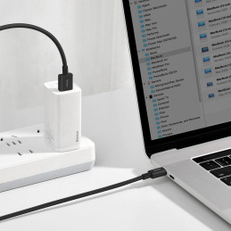 
Puikus Huawei USB laidas – USB-C 11V / 6A SuperCharge 2m – juodas
