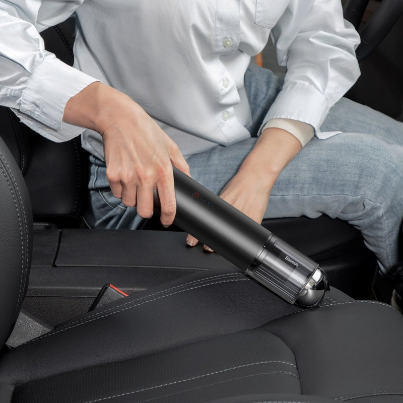 Baseus A3 akumuliatorinis automobilinis dulkių siurblys 135W - juodas