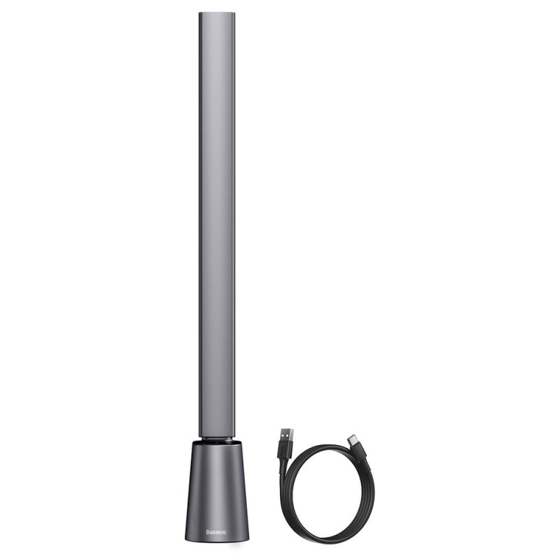 Smart Eye belaidė LED stalinė naktinė lempa 2200mAh - pilka