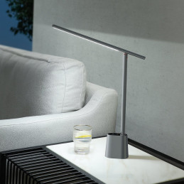 
Smart Eye belaidė LED stalinė naktinė lempa 2200mAh - pilka
