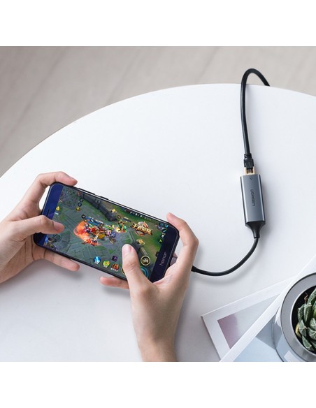 Išorinė RJ45 LAN tinklo plokštė – USB-C 1 Gigabit Ethernet – pilka
 
Išorinė RJ45 LAN tinklo plokštė – USB-C 1 Gigabit Ethernet – pilka
