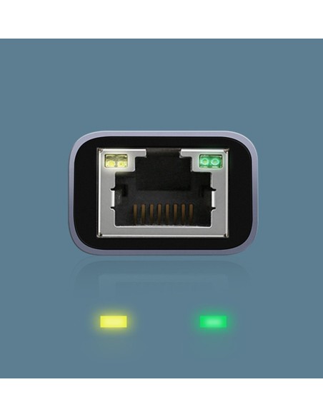 Išorinė RJ45 LAN tinklo plokštė – USB-C 1 Gigabit Ethernet – pilka
 
Išorinė RJ45 LAN tinklo plokštė – USB-C 1 Gigabit Ethernet – pilka