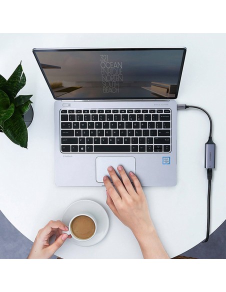 Išorinė RJ45 LAN tinklo plokštė – USB-C 1 Gigabit Ethernet – pilka
 
Išorinė RJ45 LAN tinklo plokštė – USB-C 1 Gigabit Ethernet – pilka