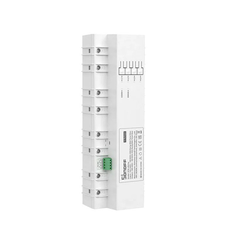 Išmanusis jungiklis energijos suvartojimo matuoklis WiFi Ethernet SPM-4Relay Išmanusis jungiklis energijos suvartojimo matuoklis WiFi Ethernet SPM-4Relay