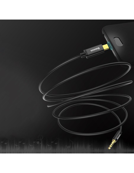 Stereo garso laidas AUX 3.5mm Mini Jack - USB-C 120cm - juodas
 
Stereo garso laidas AUX 3.5mm Mini Jack - USB-C 120cm - juodas