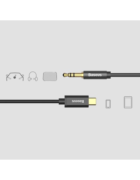 Stereo garso laidas AUX 3.5mm Mini Jack - USB-C 120cm - juodas
 
Stereo garso laidas AUX 3.5mm Mini Jack - USB-C 120cm - juodas