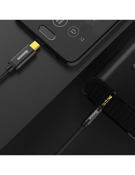 Stereo garso laidas AUX 3.5mm Mini Jack - USB-C 120cm - juodas
 
Stereo garso laidas AUX 3.5mm Mini Jack - USB-C 120cm - juodas