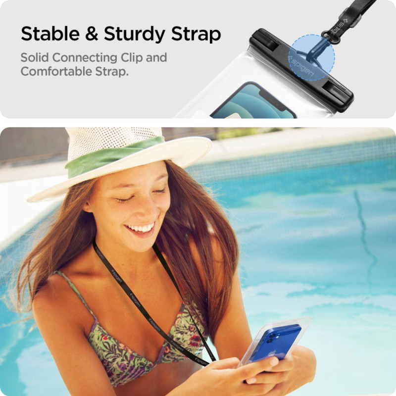 Atsparus vandeniui iki 25 m apsauginis dėklas, dangtelis telefonui iki 8& 39 & 39 - RINKINYS iš 2