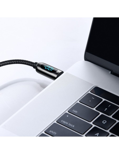 USB-C - USB-C laidas su galios matuoklio ekranu, 2m - juodas
 
USB-C - USB-C laidas su galios matuoklio ekranu, 2m - juodas