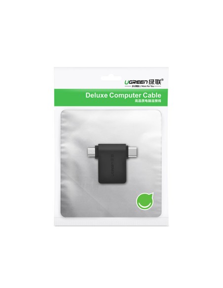 2in1 USB į USB-C / mikro USB OTG adapteris – juodas
 
2in1 USB į USB-C / mikro USB OTG adapteris – juodas