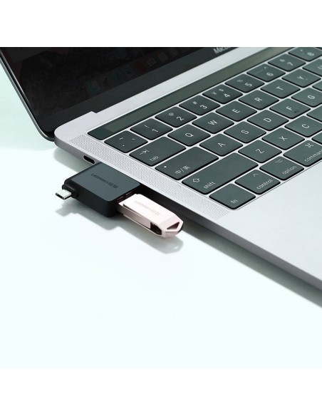 2in1 USB į USB-C / mikro USB OTG adapteris – juodas
 
2in1 USB į USB-C / mikro USB OTG adapteris – juodas