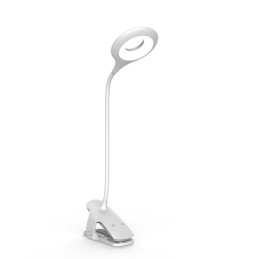 
Belaidė grožio LED lempa darbui skaityti + micro USB laidas - baltas
