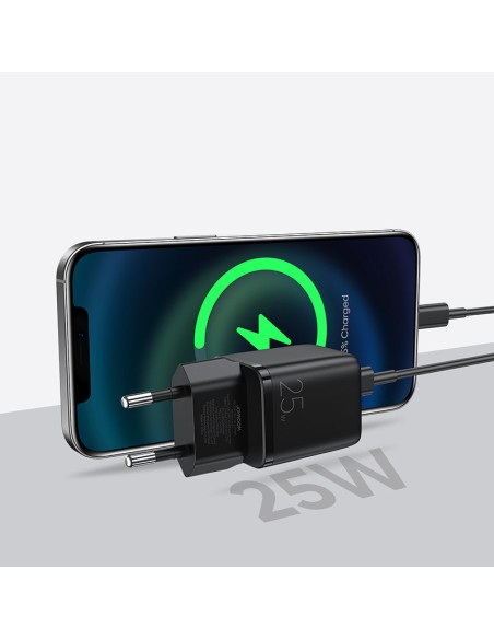 Mažas greitas įkroviklis, USB-C PD maitinimo šaltinis 5-12V 25W - juodas
 
Mažas greitas įkroviklis, USB-C PD maitinimo šaltinis 5-12V 25W - juodas