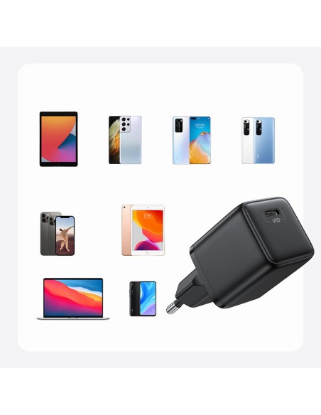 Mažas greitas įkroviklis, USB-C PD maitinimo šaltinis 5-12V 25W - juodas
 
Mažas greitas įkroviklis, USB-C PD maitinimo šaltinis 5-12V 25W - juodas