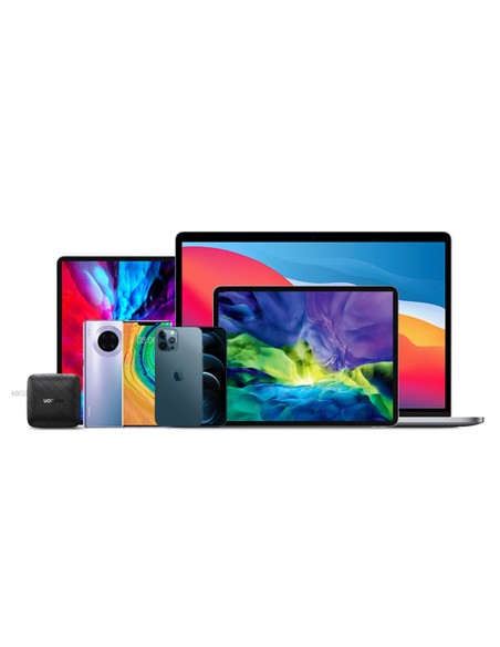 
2x USB-C 66W Power Delivery 3.0 Quick Charge 4.0 sieninis įkroviklis – juodas
