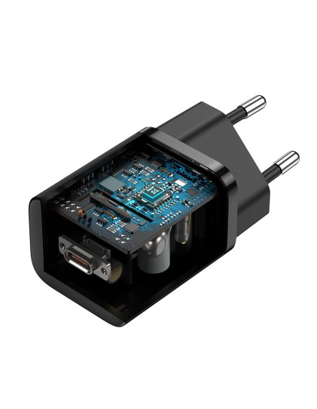 
Itin greitas USB-C 25W Power Delivery Quick Charge įkroviklis – juodas
