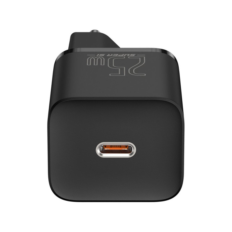 
Itin greitas USB-C 25W Power Delivery Quick Charge įkroviklis – juodas
