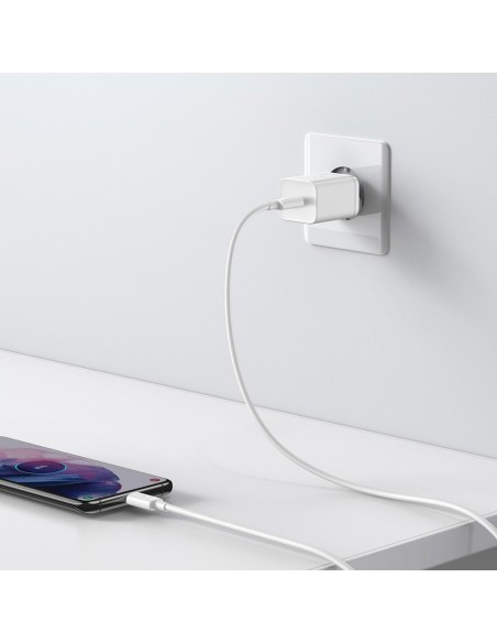 Itin greitas USB-C 25 W maitinimo tiekimo greito įkrovimo įkroviklis – baltas
 
Itin greitas USB-C 25 W maitinimo tiekimo greito įkrovimo įkroviklis – baltas